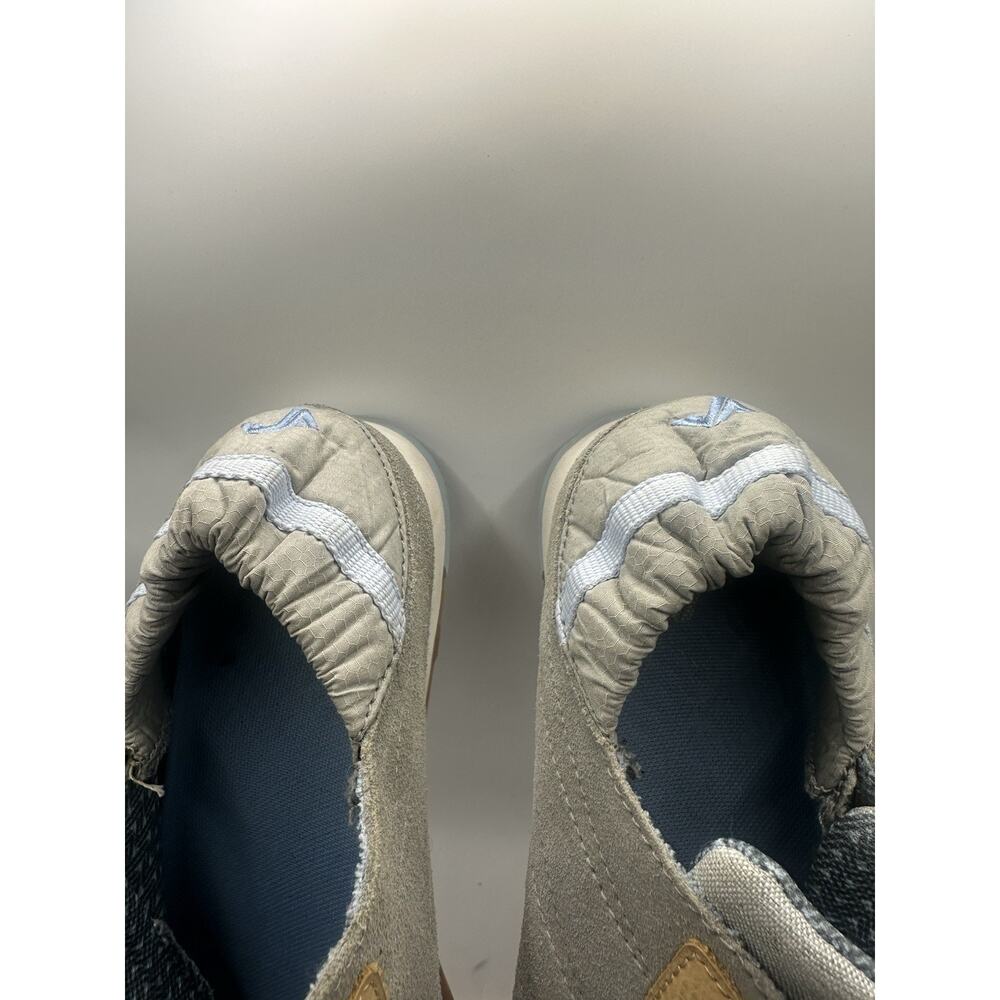 Forsake Shoreline Women’s 10.5 Gray Blue Suede Leather Outdoor Sneakers Shoes - Picture 9 of 10